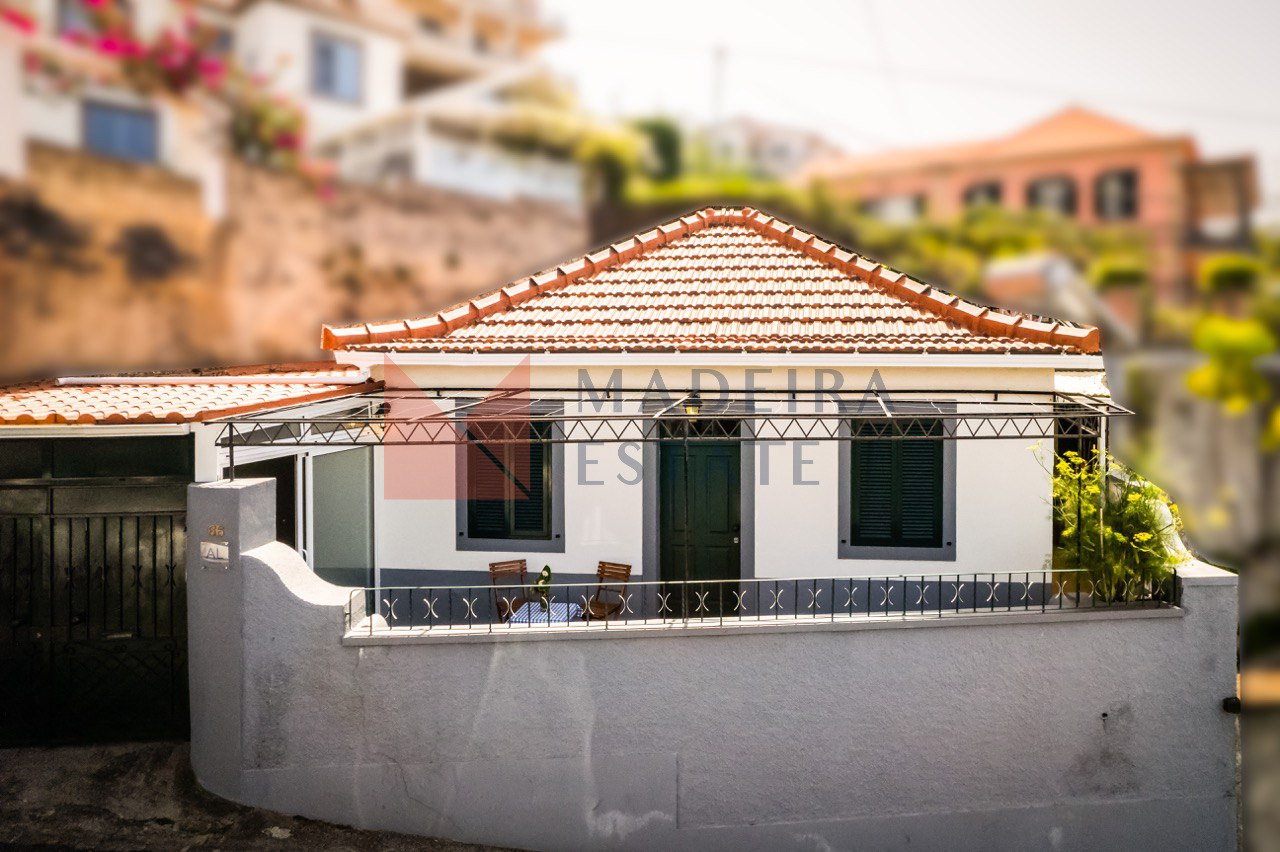 Facade of Villa Bela Vista, Funchal, Madeira – short-term rental