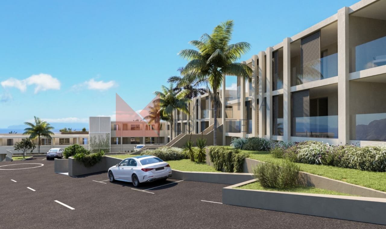One-bedroom apartments for sale in a future new residential complex in Funchal