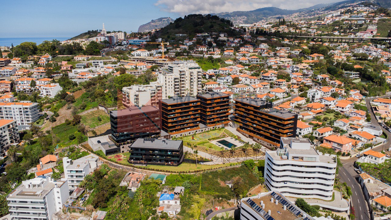 Modern apartment complex – Funchal, Madeira Apartment complex exterior in Funchal, Madeira