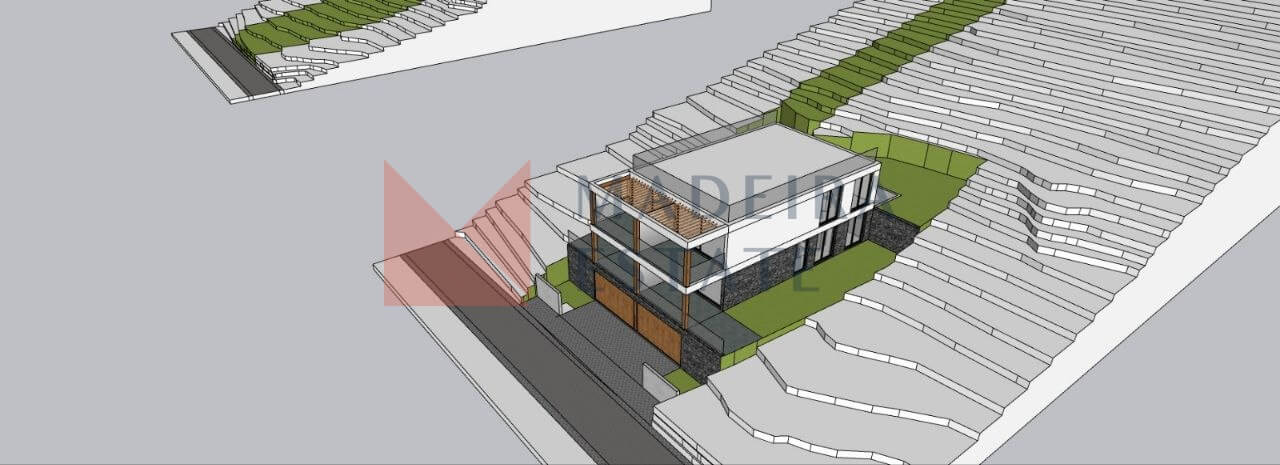 Plot of land for sale with a Gemini House project in Campanário.