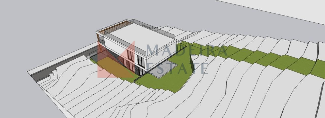 Plot of land for sale with a Gemini House project in Campanário.