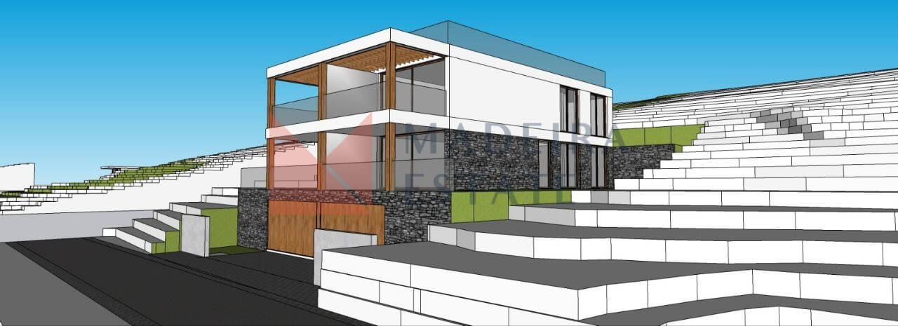 Plot of land for sale with a Gemini House project in Campanário.