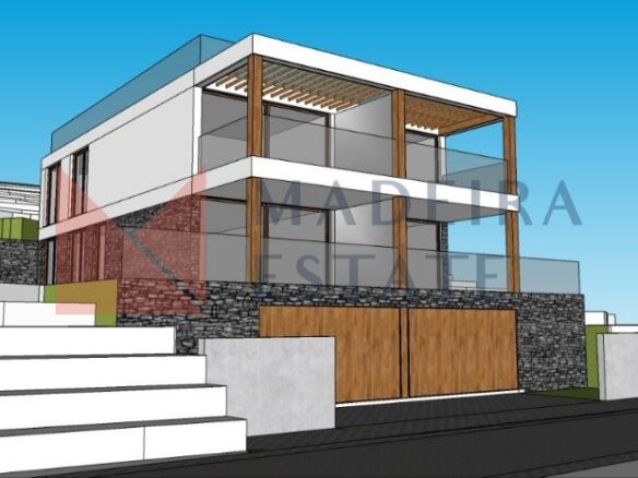 Plot of land for sale with a Gemini House project in Campanário.