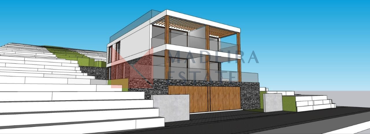 Plot of land for sale with a Gemini House project in Campanário.